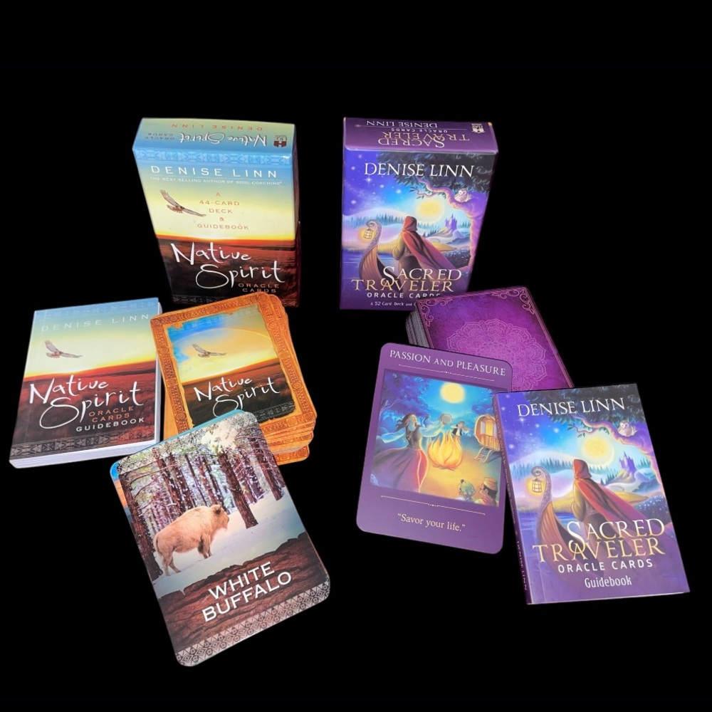Denise Linn Native Spirit & Sacred Traveler Oracle Cards EUC